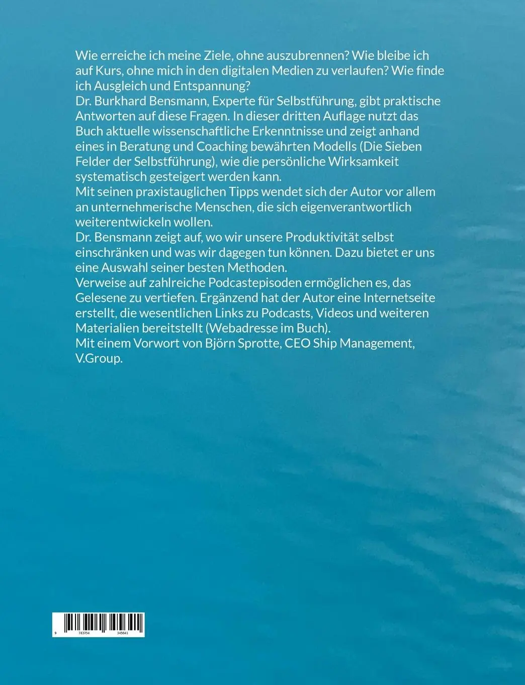 Rückseite: 9783754345641 | Wirksam handeln durch Selbstführung | Burkhard Bensmann | Taschenbuch