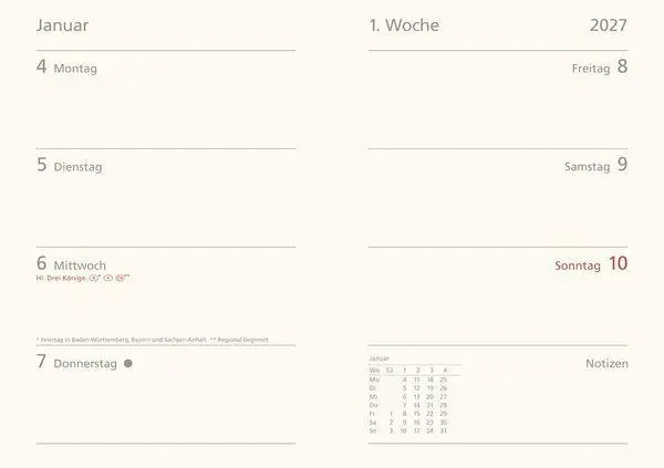 Bild: 9783819305641 | Premium Timer Midi "Blue Hour" 2027 | Korsch Verlag | Buch | 144 S.