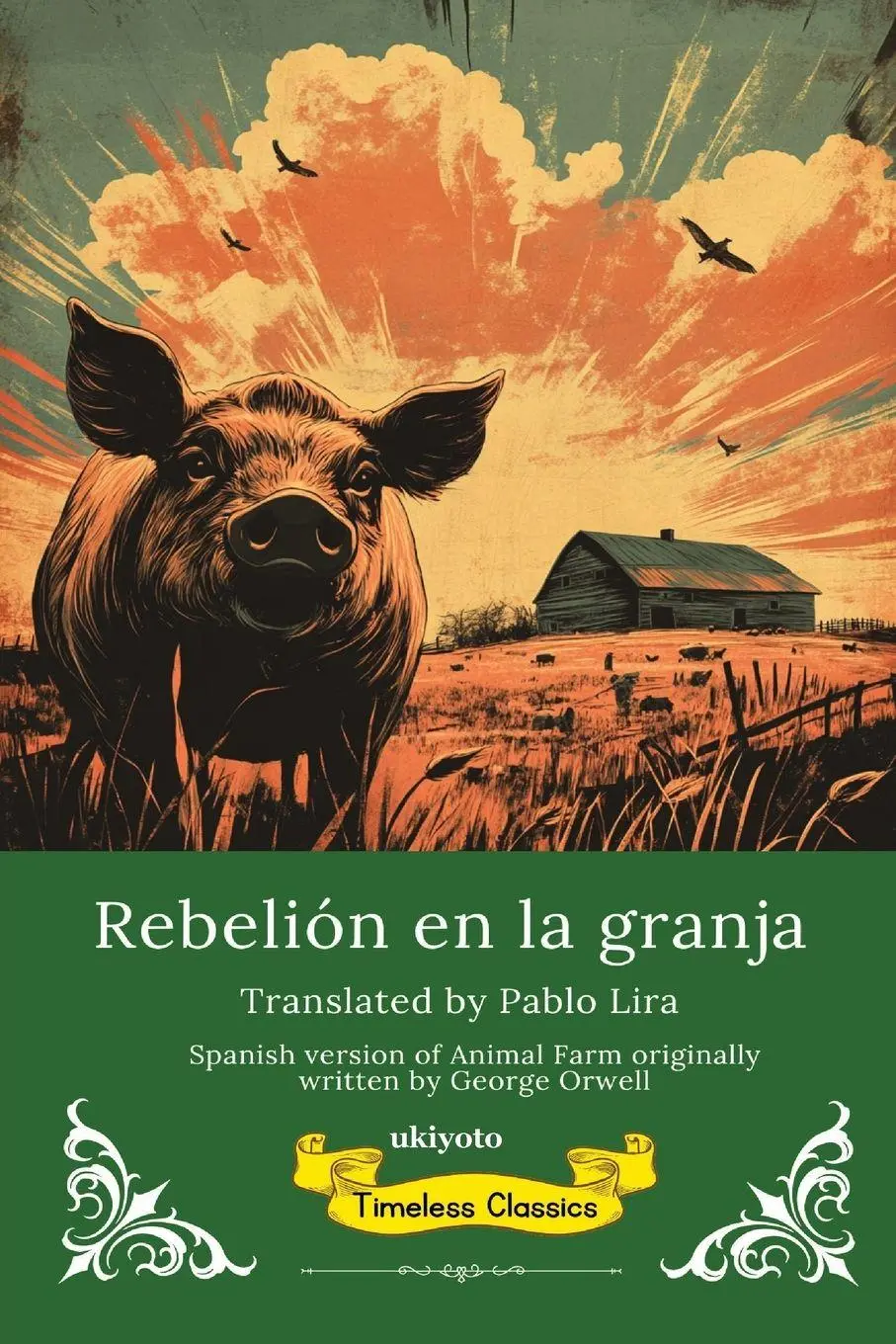 Cover: 9789371825641 | Rebelión en la granja Spanish Translation of Animal Farm | Orwell