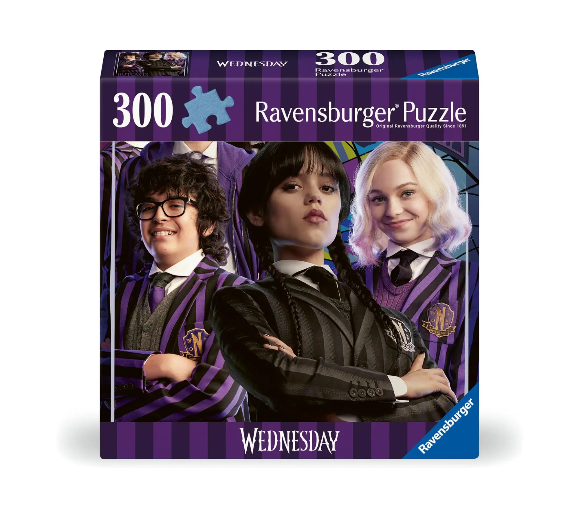 Cover: 4005556175741 | 300 Teile - Wednesday - Outcasts Are In | Spiel | Puzzle | 17574