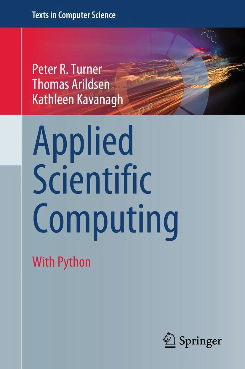 Cover: 9783319895741 | Applied Scientific Computing | With Python | Peter R. Turner (u. a.)