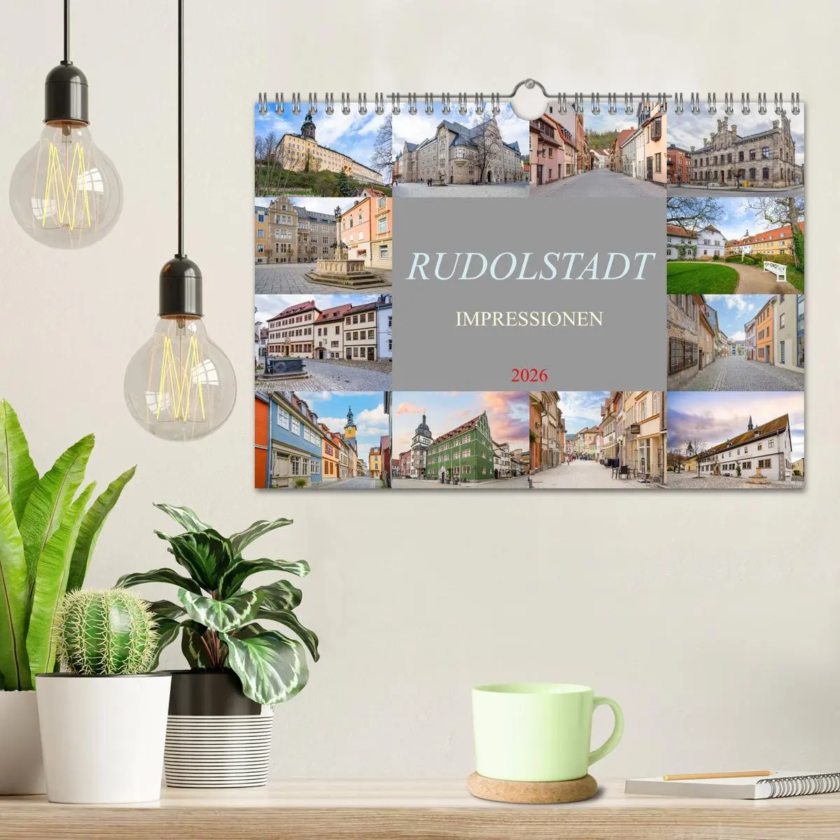 Bild: 9783457335741 | Rudolstadt Impressionen (Wandkalender 2026 DIN A4 quer), CALVENDO...