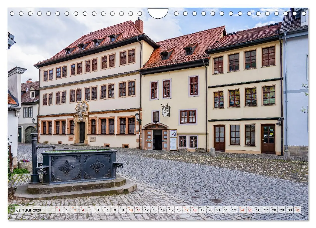Bild: 9783457335741 | Rudolstadt Impressionen (Wandkalender 2026 DIN A4 quer), CALVENDO...