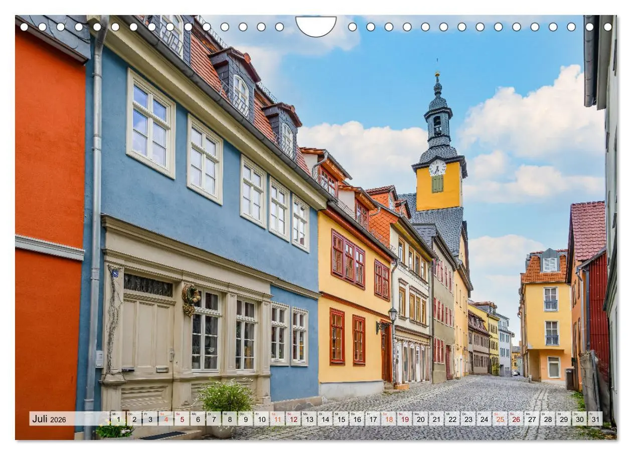Bild: 9783457335741 | Rudolstadt Impressionen (Wandkalender 2026 DIN A4 quer), CALVENDO...