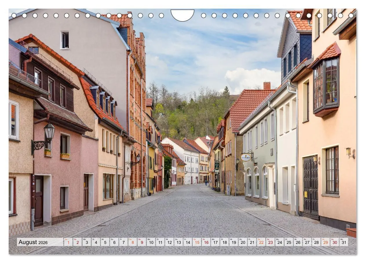 Bild: 9783457335741 | Rudolstadt Impressionen (Wandkalender 2026 DIN A4 quer), CALVENDO...