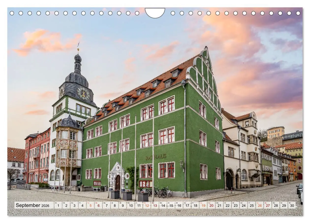 Bild: 9783457335741 | Rudolstadt Impressionen (Wandkalender 2026 DIN A4 quer), CALVENDO...