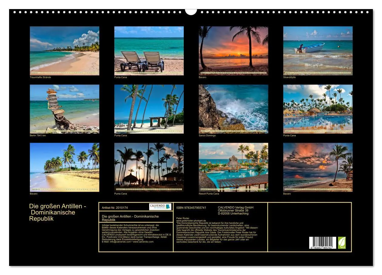 Bild: 9783457955741 | Die großen Antillen - Dominikanische Republik (Wandkalender 2026...