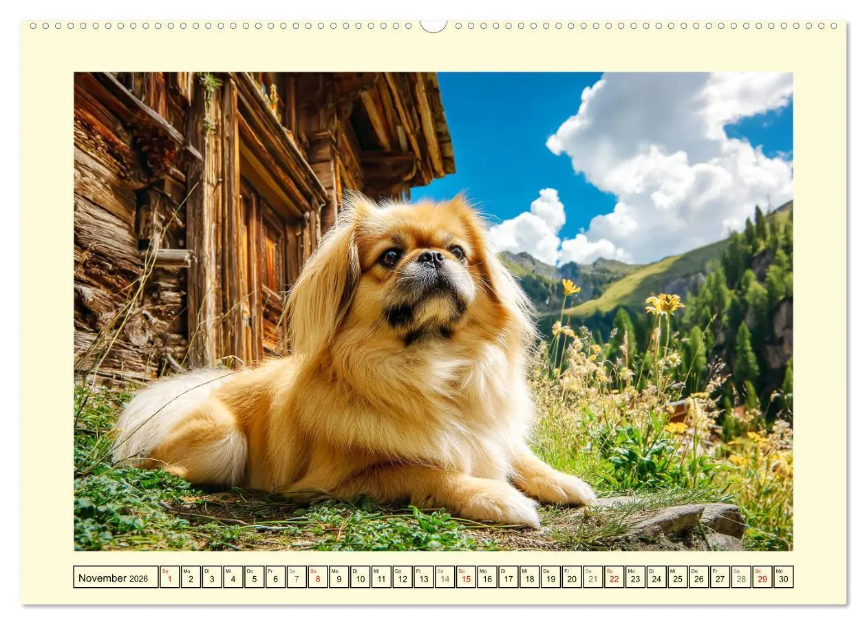 Bild: 9783516285741 | Zauberhafte Pekinesen. Charmante und stolze Hunde zum Verlieben...