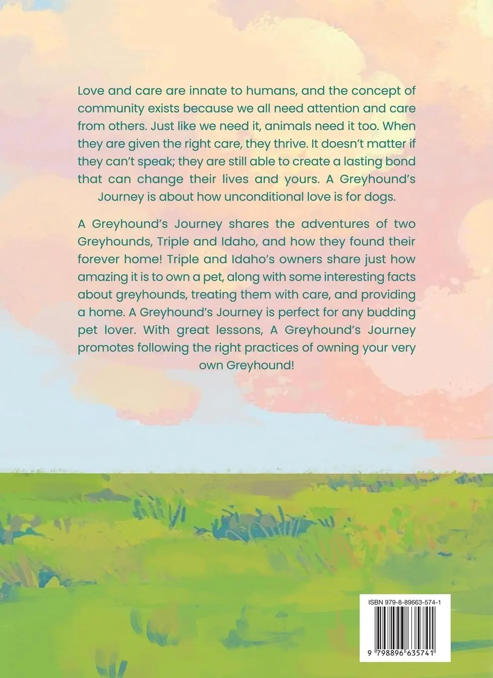 Rückseite: 9798896635741 | A Greyhound's Journey | Lisa Coates | Taschenbuch | Englisch | 2025