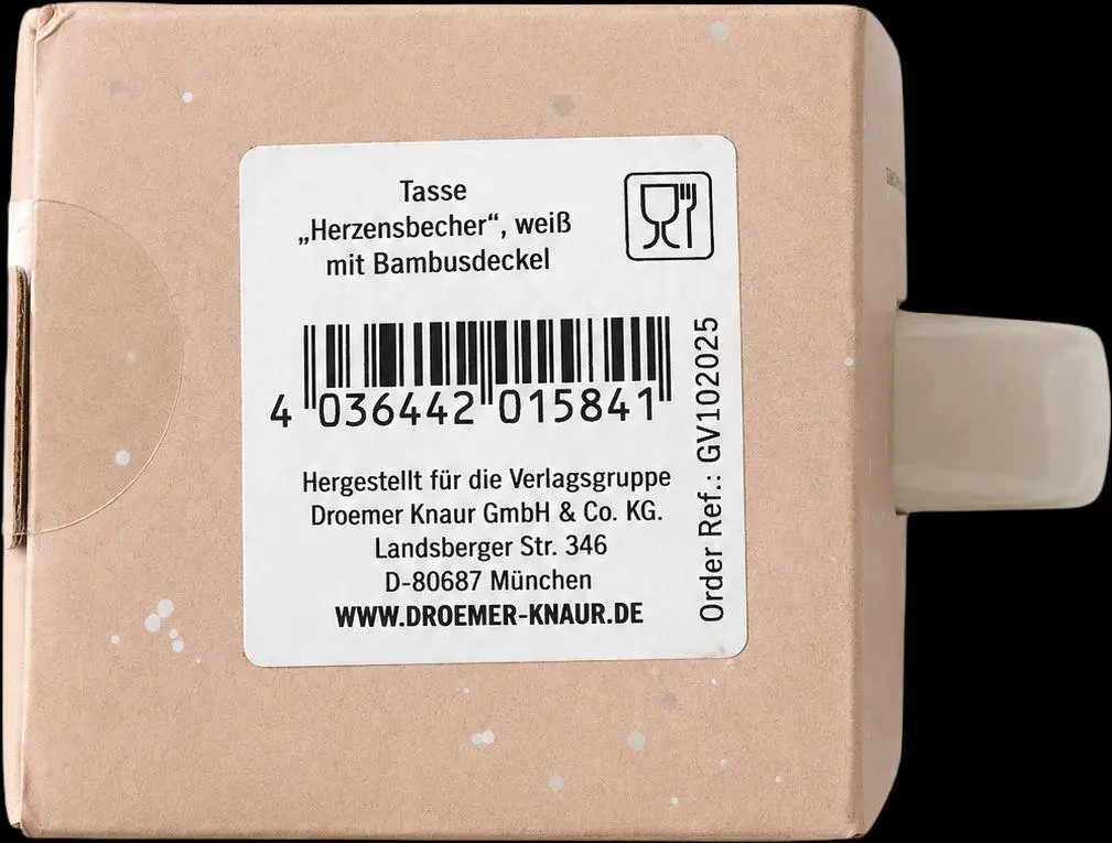Rückseite: 4036442015841 | COZY Tasse mit Bambusdeckel (weiß) | Groh Verlag | 2 S. | Deutsch