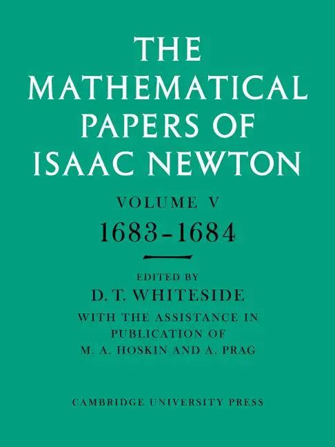 Cover: 9780521045841 | The Mathematical Papers of Isaac Newton | Volume 5, 1683 1684 | Newton