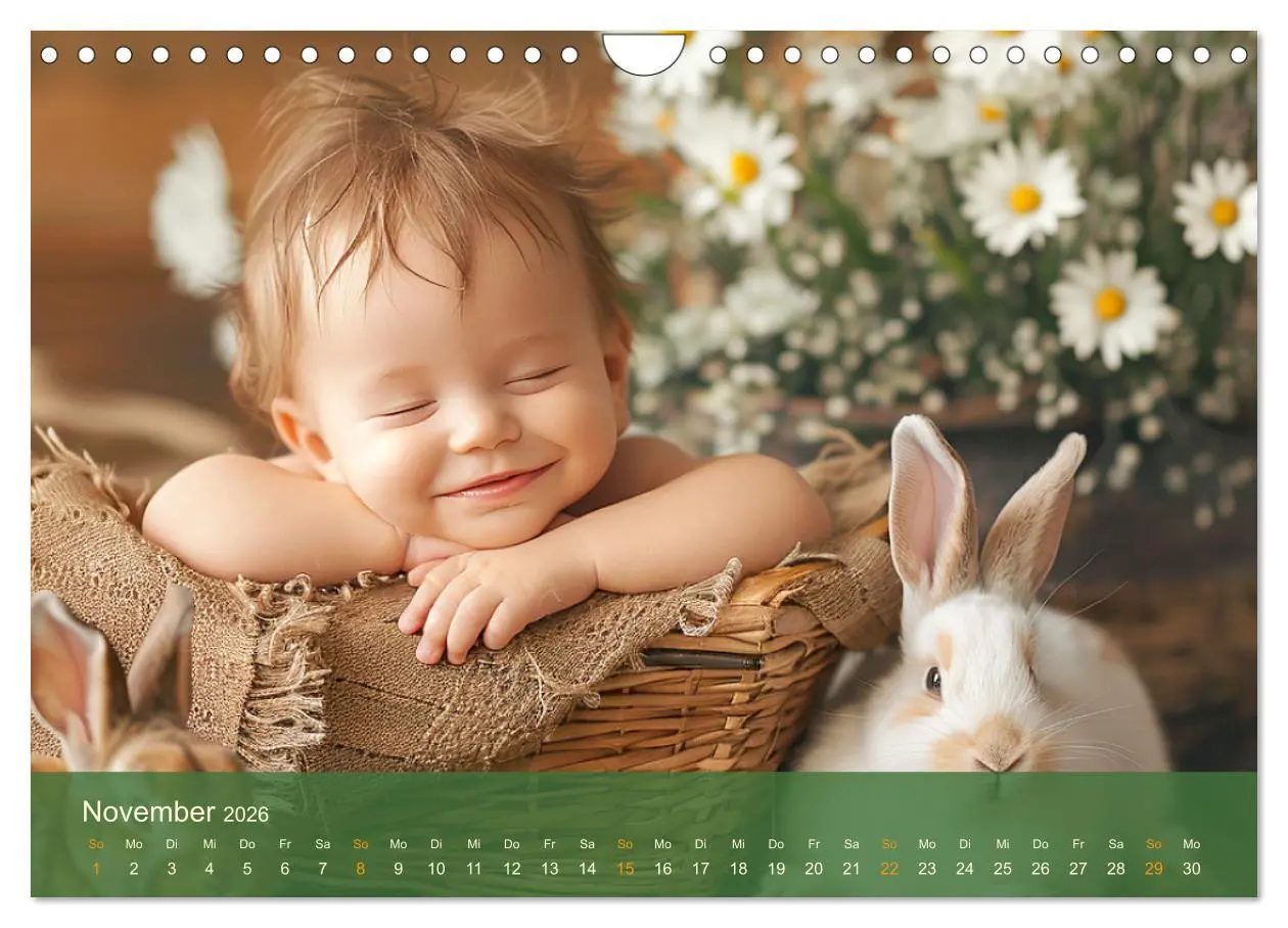 Bild: 9783457325841 | Zauberhafte Babys. Süße Momente mit niedlichen Tieren (Wandkalender...