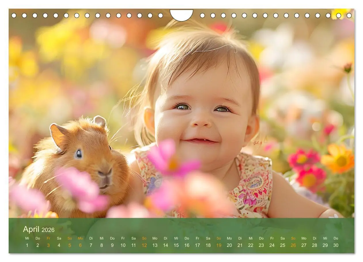 Bild: 9783457325841 | Zauberhafte Babys. Süße Momente mit niedlichen Tieren (Wandkalender...