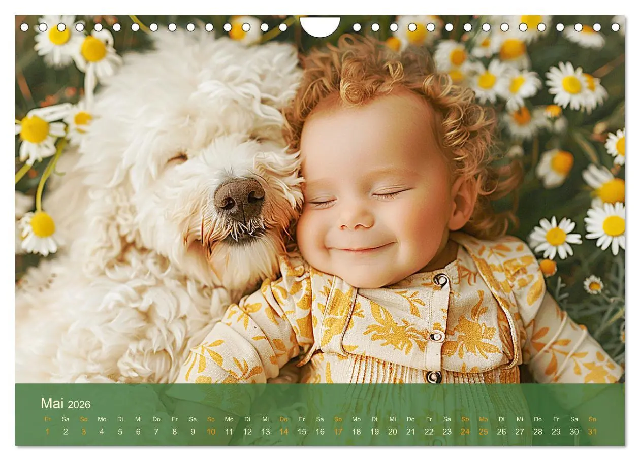 Bild: 9783457325841 | Zauberhafte Babys. Süße Momente mit niedlichen Tieren (Wandkalender...
