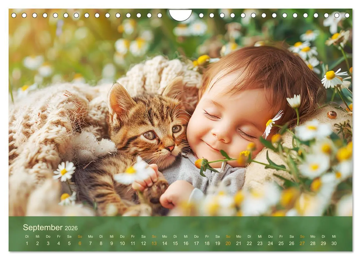 Bild: 9783457325841 | Zauberhafte Babys. Süße Momente mit niedlichen Tieren (Wandkalender...