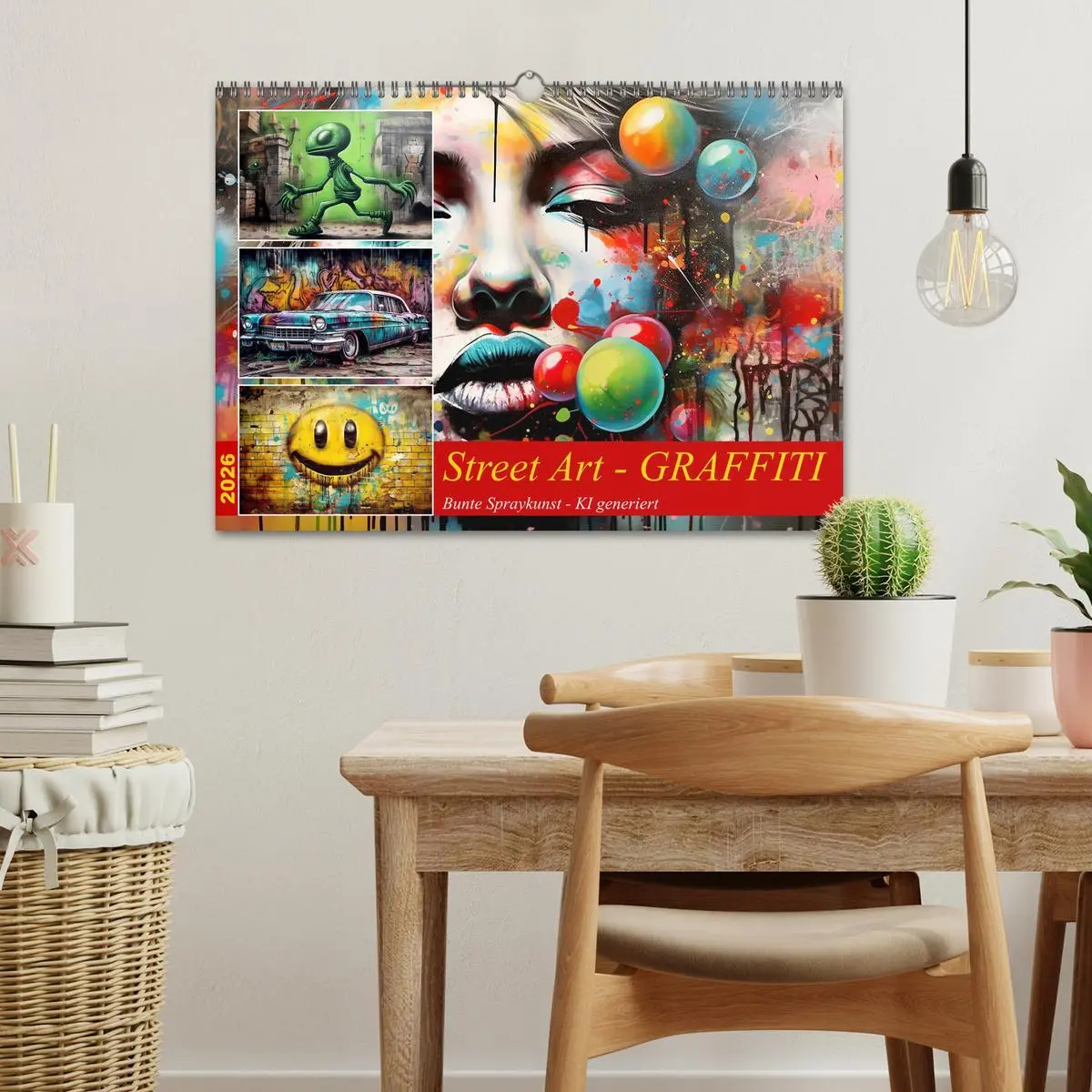 Bild: 9783457495841 | Street Art Graffiti (Wandkalender 2026 DIN A3 quer), CALVENDO...