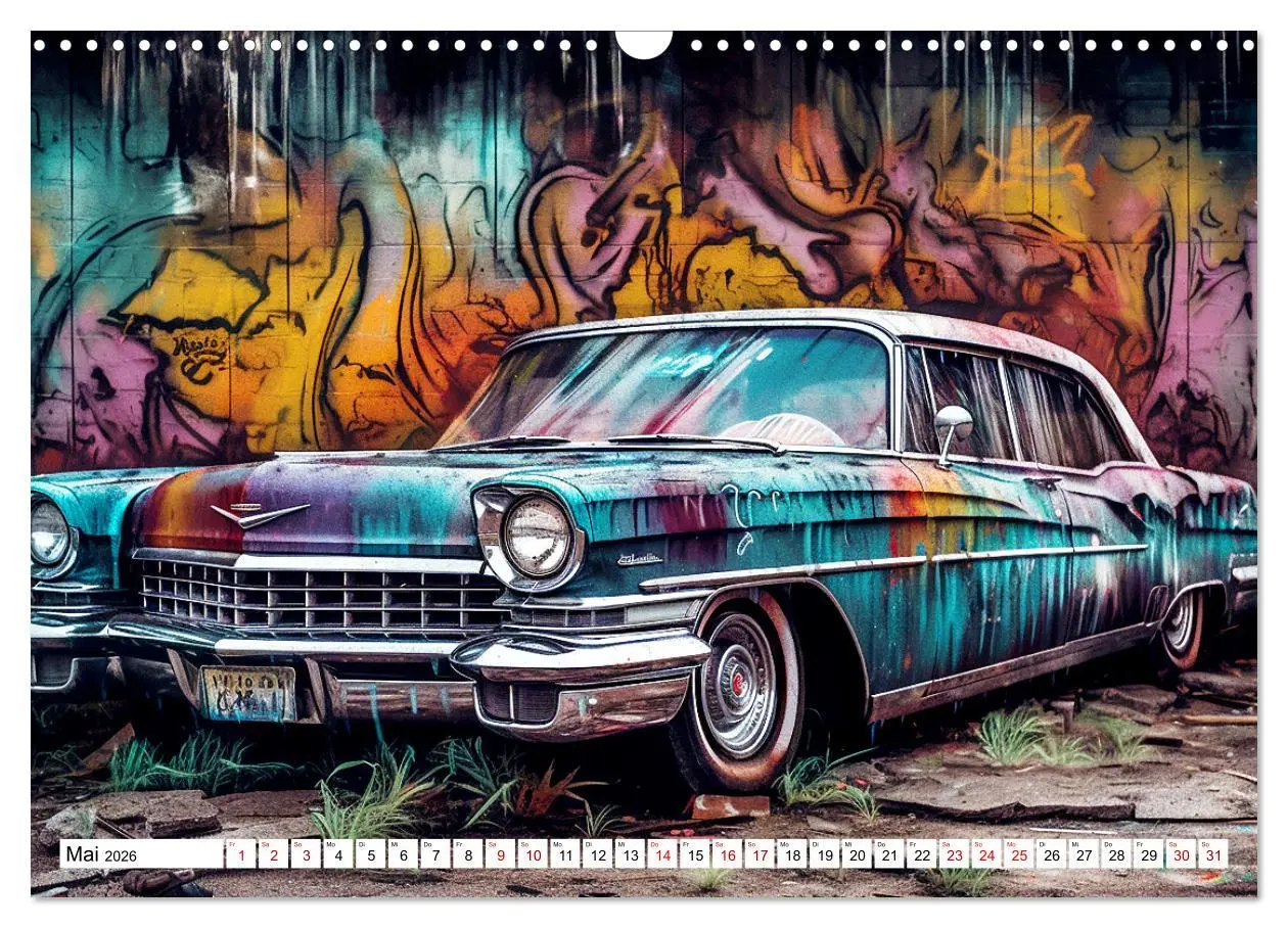 Bild: 9783457495841 | Street Art Graffiti (Wandkalender 2026 DIN A3 quer), CALVENDO...