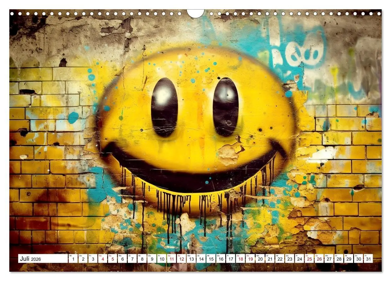 Bild: 9783457495841 | Street Art Graffiti (Wandkalender 2026 DIN A3 quer), CALVENDO...