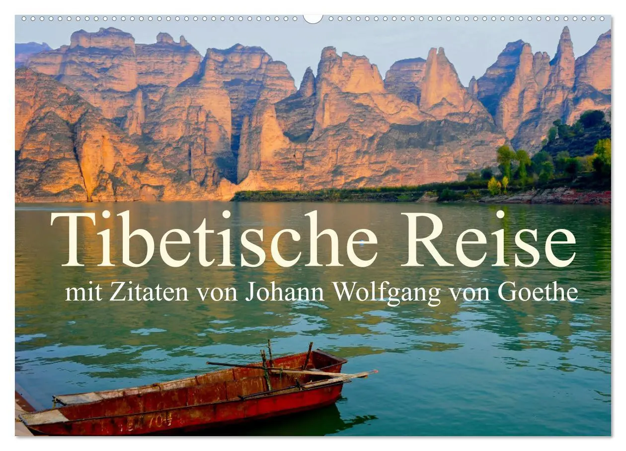 Cover: 9783457635841 | Tibetische Reise mit Zitaten von Johann Wolfgang von Goethe...