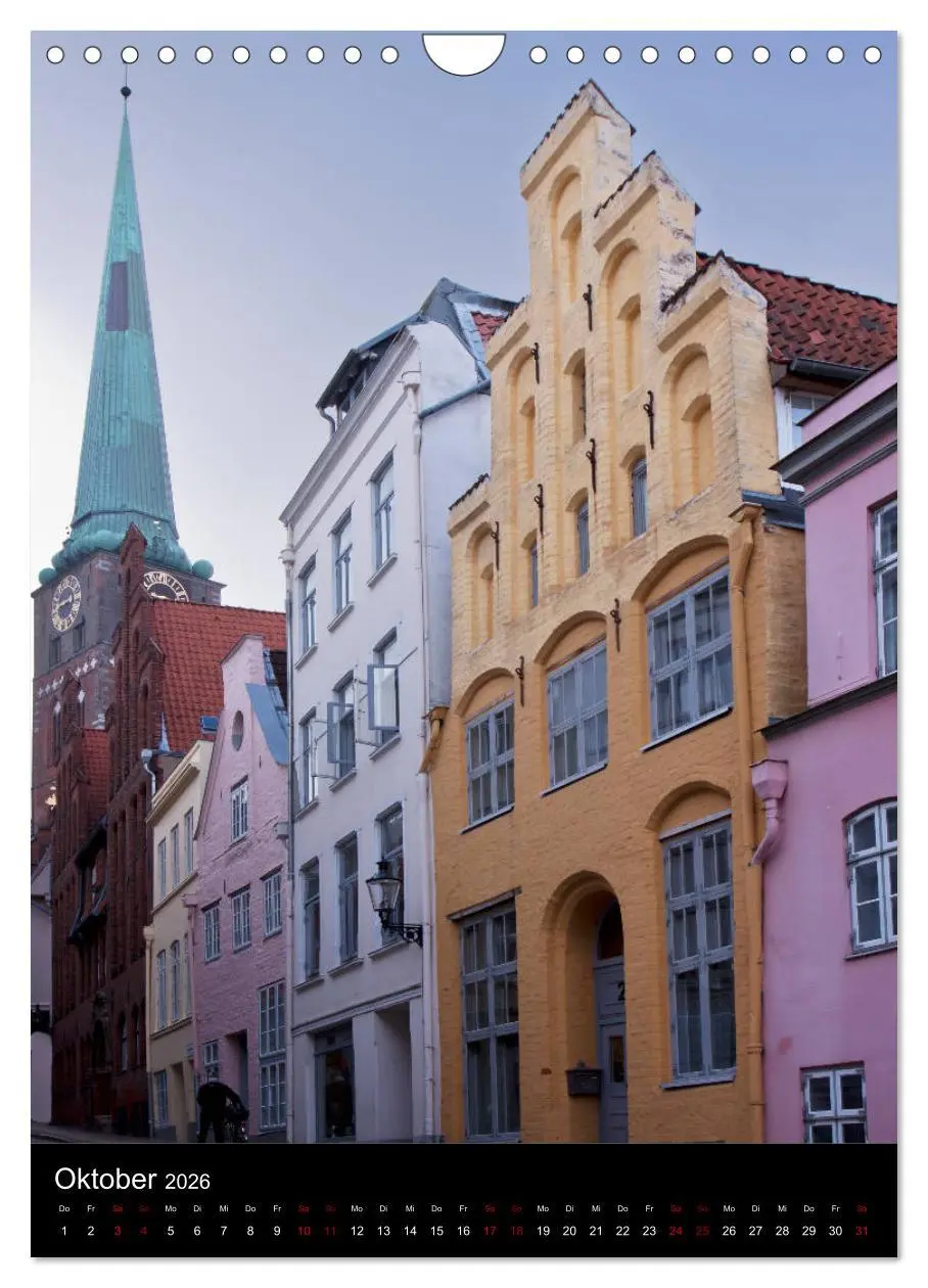 Bild: 9783516415841 | Lübeck - Hanseschönheit in Insellage (Wandkalender 2026 DIN A4...