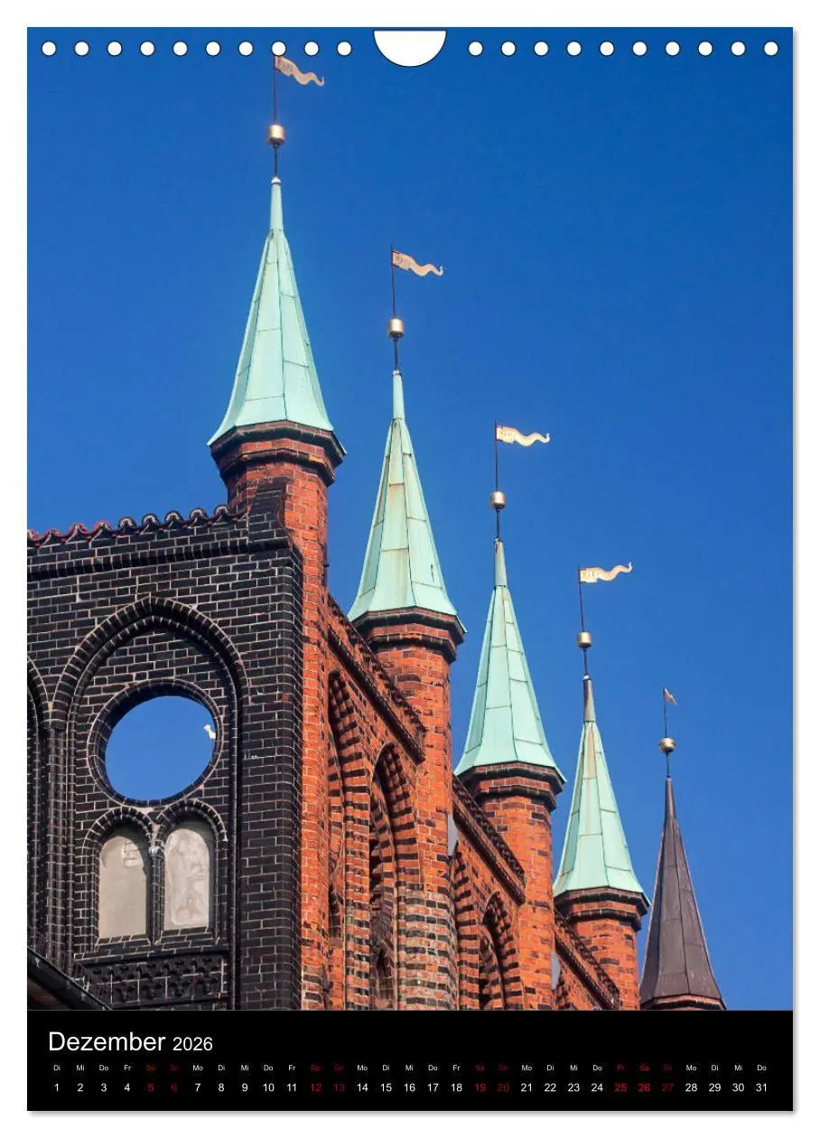 Bild: 9783516415841 | Lübeck - Hanseschönheit in Insellage (Wandkalender 2026 DIN A4...