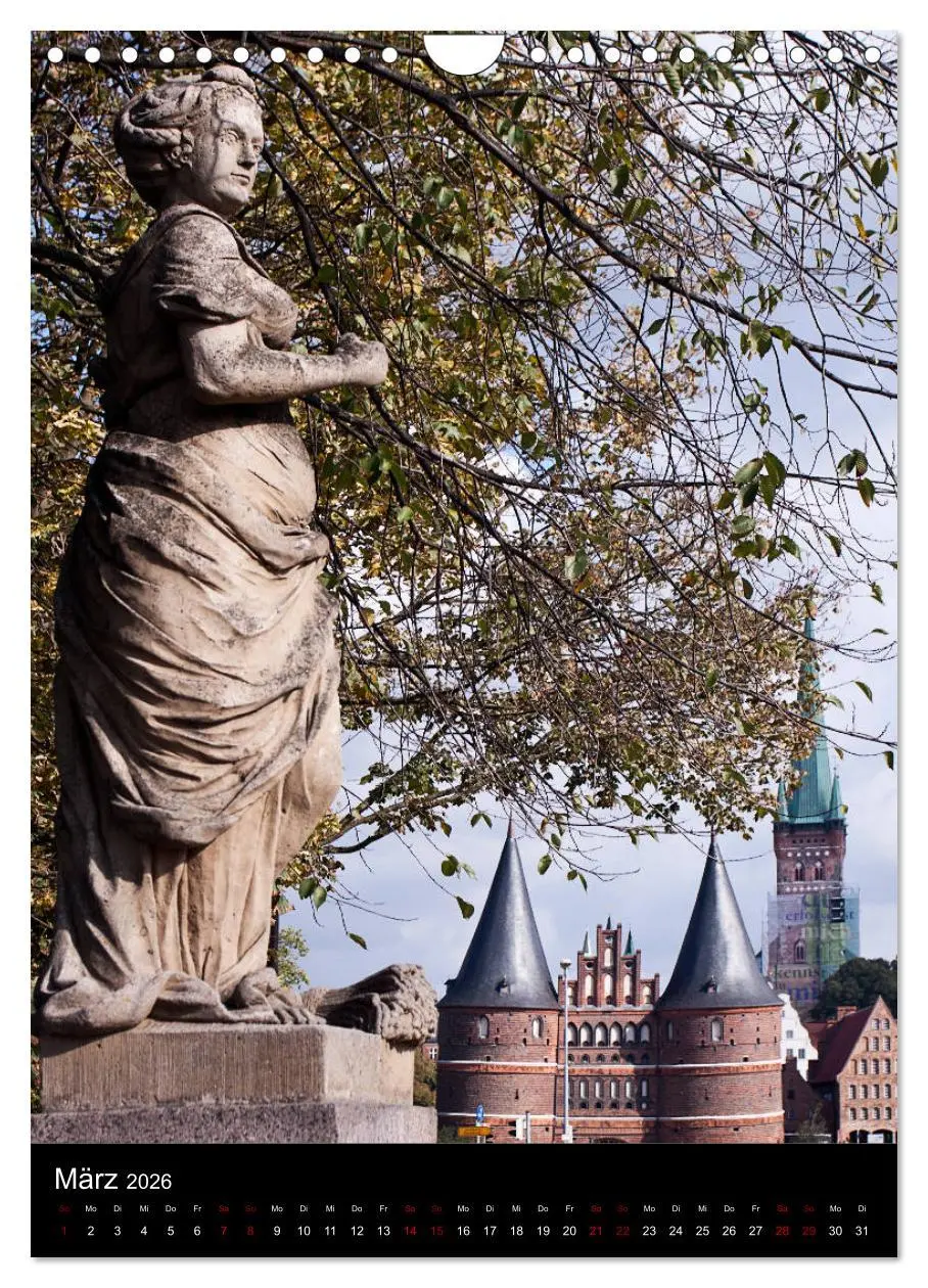 Bild: 9783516415841 | Lübeck - Hanseschönheit in Insellage (Wandkalender 2026 DIN A4...