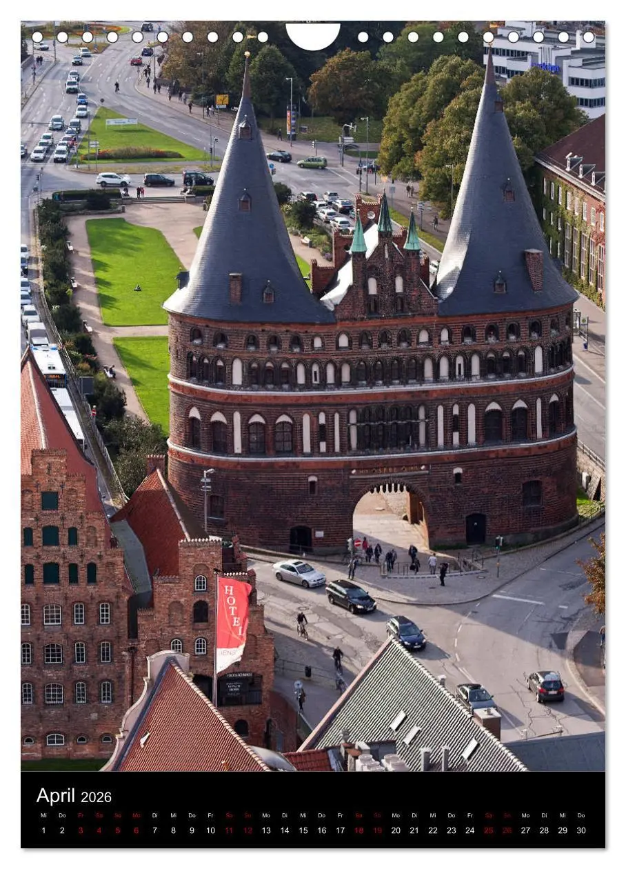 Bild: 9783516415841 | Lübeck - Hanseschönheit in Insellage (Wandkalender 2026 DIN A4...