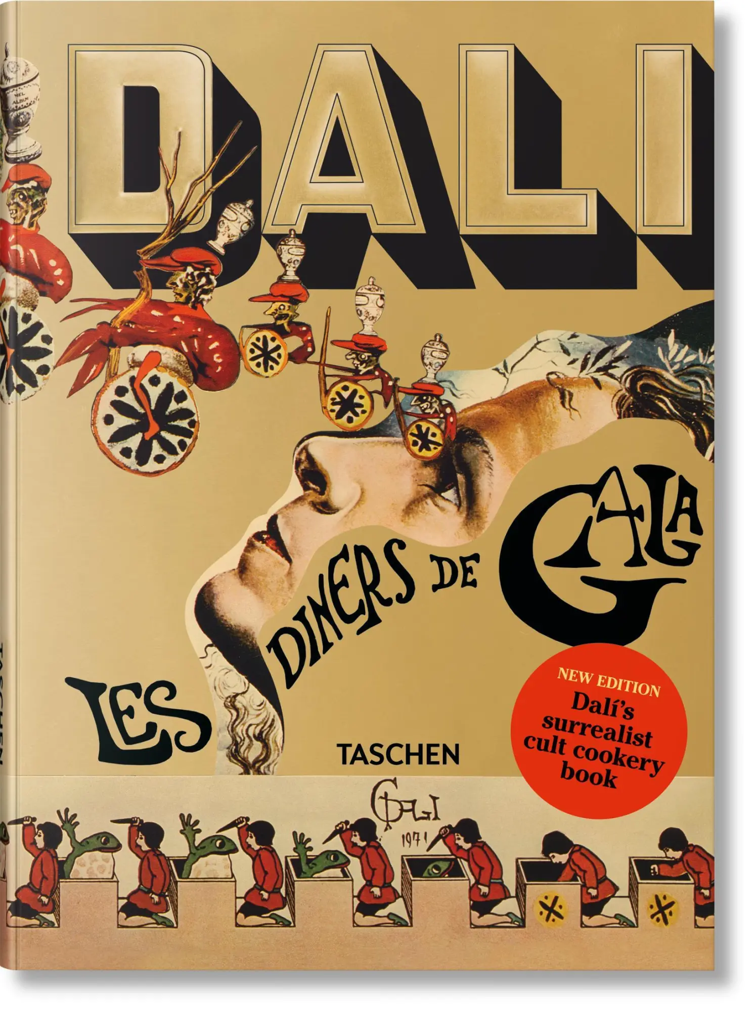 Cover: 9783836595841 | Dalí. Les dîners de Gala | Taschen | Buch | Englisch | 2024