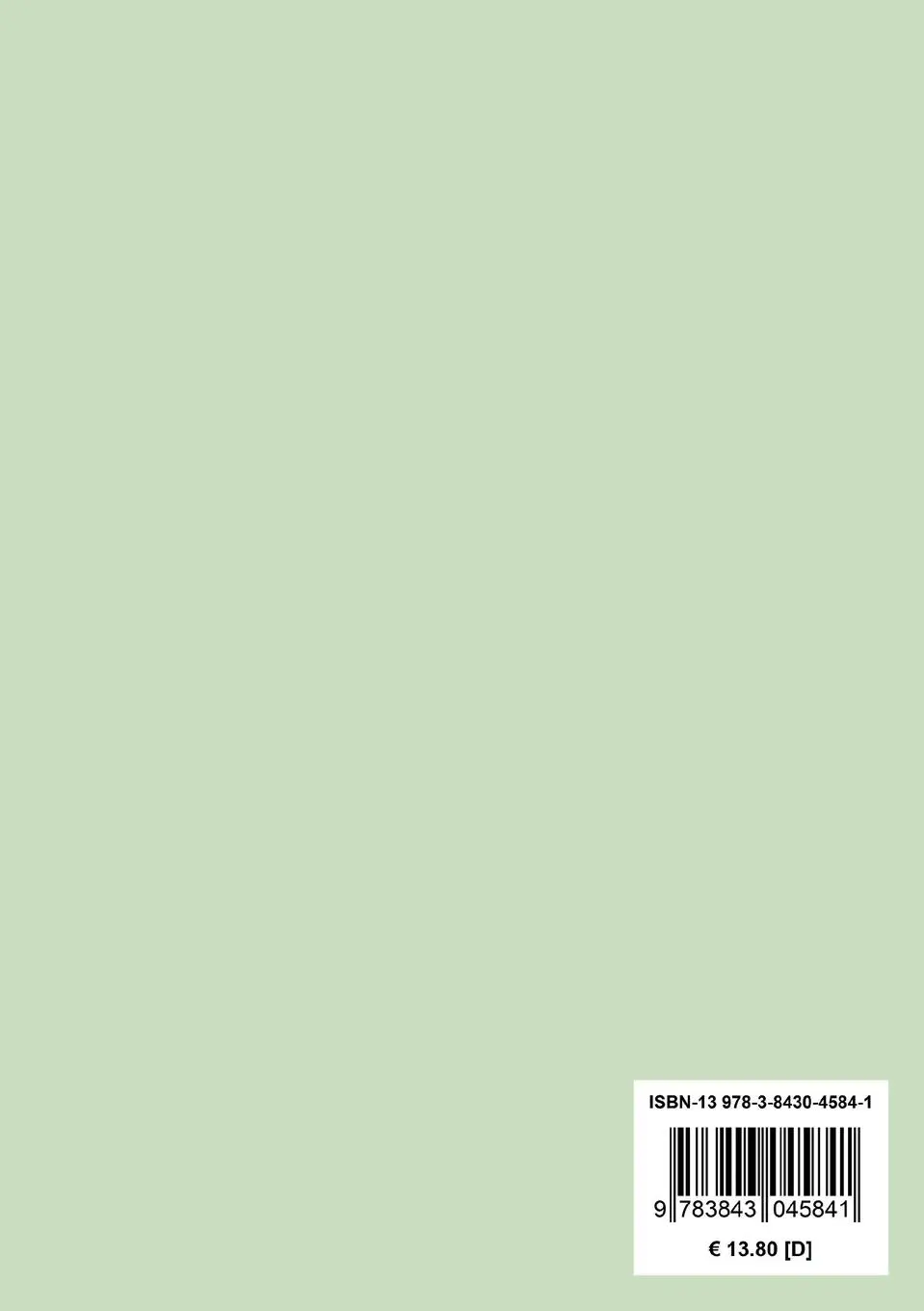 Rückseite: 9783843045841 | Waldrausch | Vollständige Ausgabe | Ludwig Ganghofer | Taschenbuch