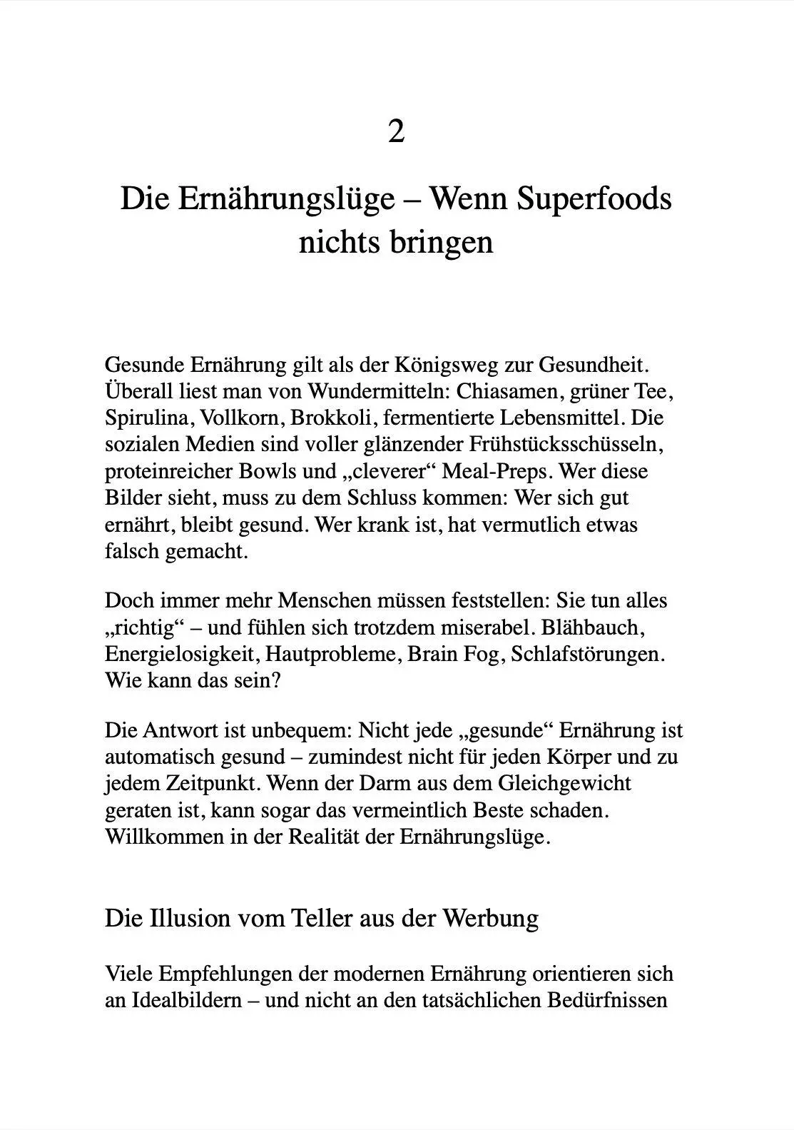 Bild: 9791281365841 | DIE DARMLÜGE | Warum du trotz gesunder Ernährung krank bleibst. | Buch