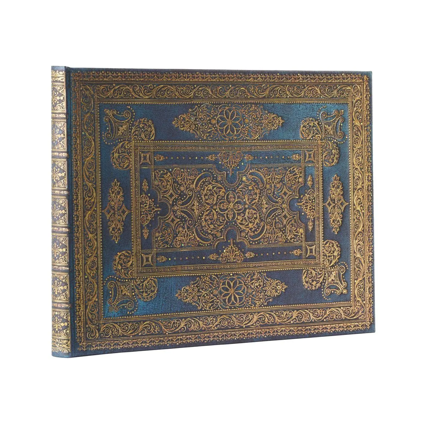 Cover: 9781439795941 | Blue Luxe (Luxe Design) Guest Book Unlined Hardback Journal | Buch
