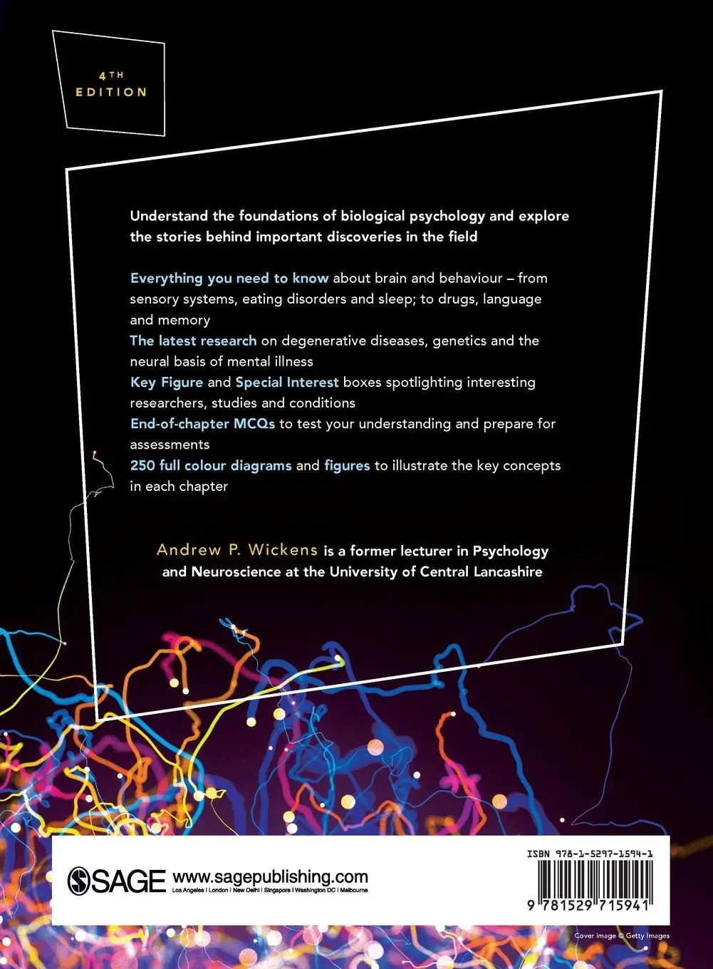 Rückseite: 9781529715941 | Introduction to Biopsychology | Andrew P. Wickens | Taschenbuch | 2021