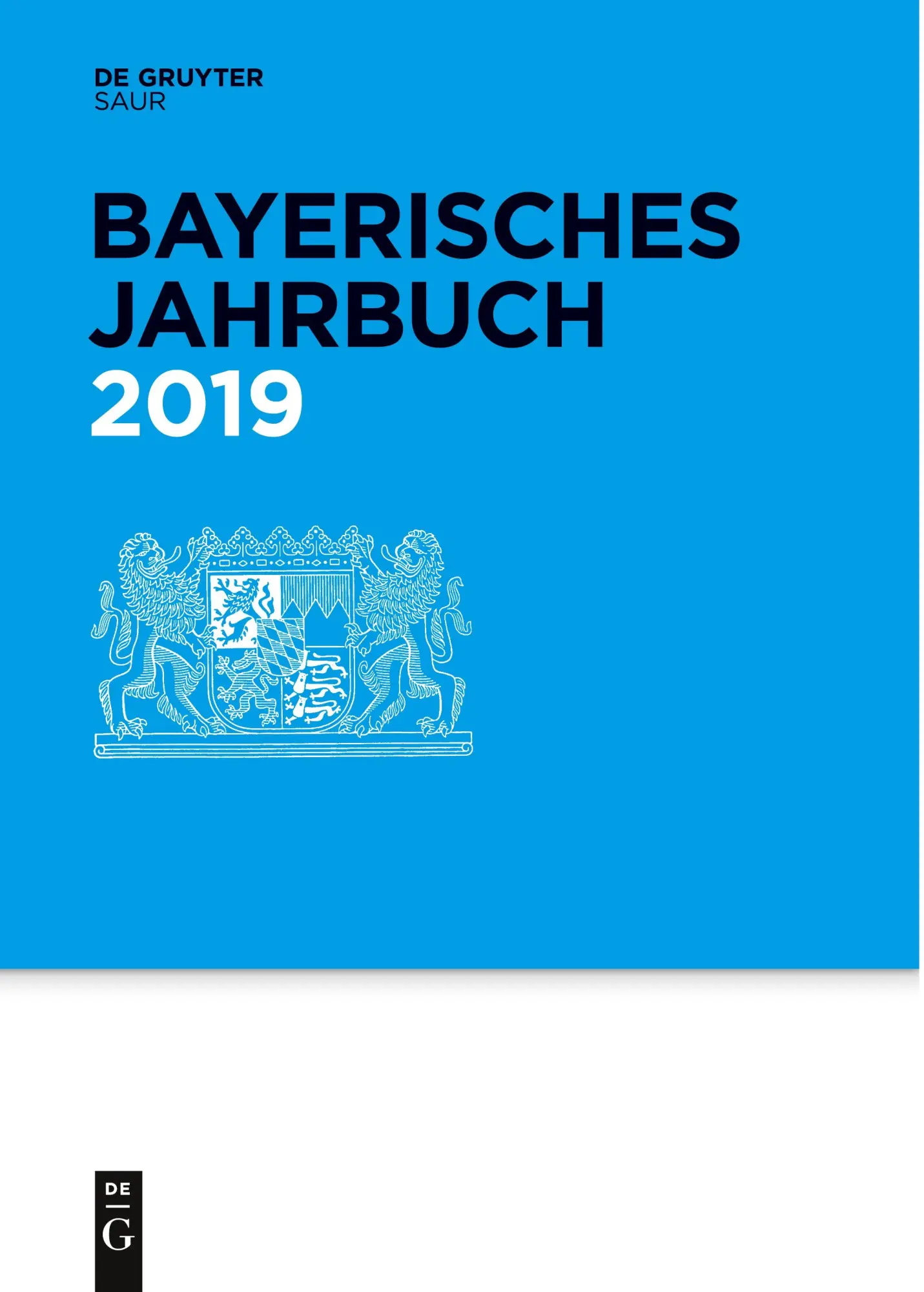 Bayerisches Jahrbuch, 98. Jahrgang, Bayerisches Jahrbuch (2019)
