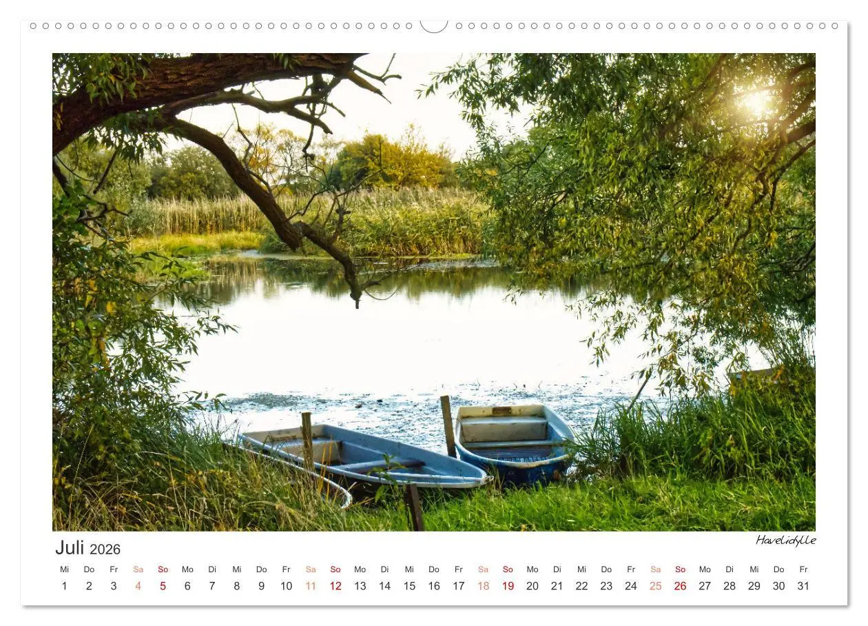 Bild: 9783457555941 | Das Havelland, immer einen Besuch wert (Wandkalender 2026 DIN A2...