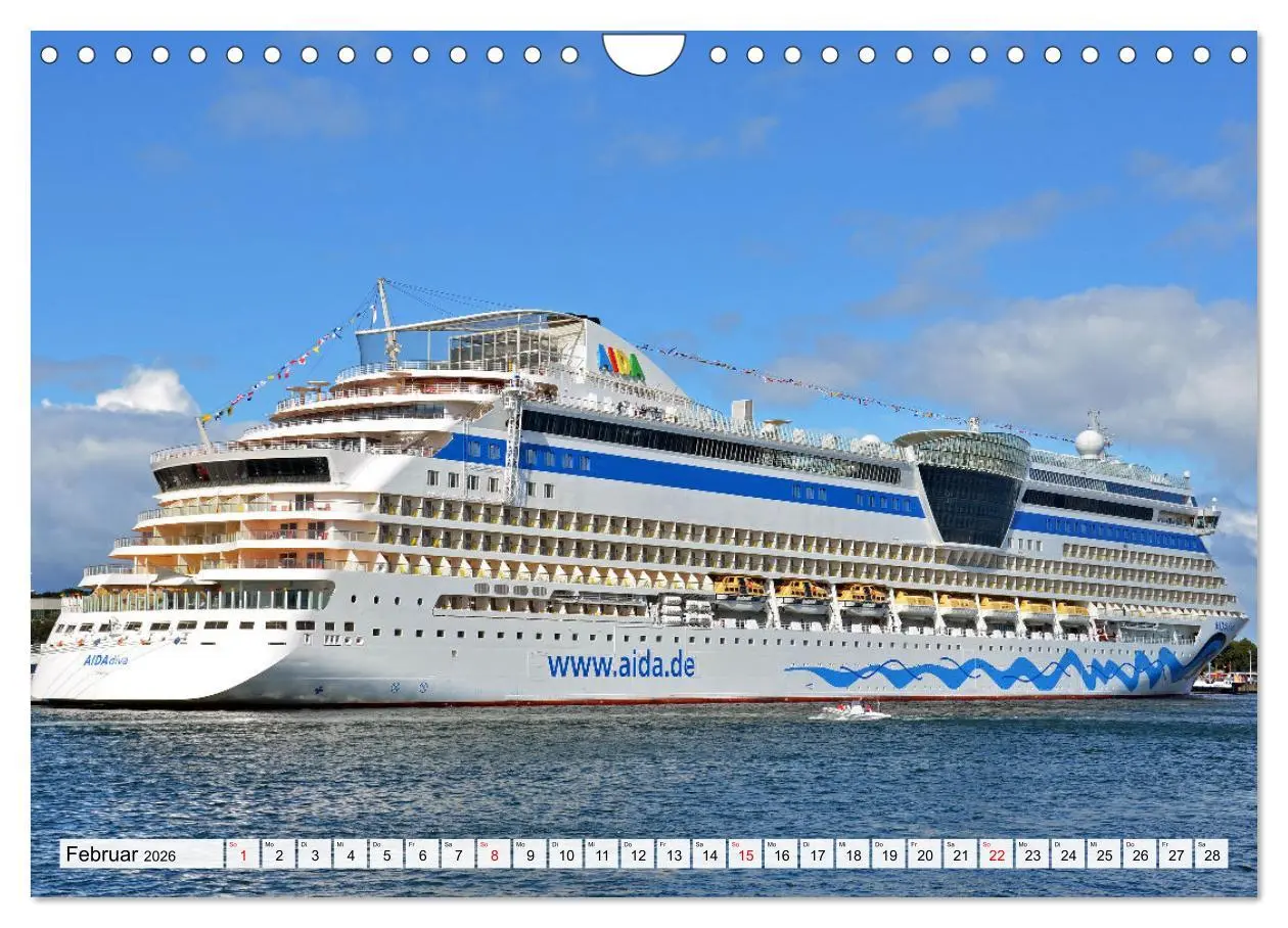 Bild: 9783457625941 | KREUZLINER im Ostseebad Warnemünde (Wandkalender 2026 DIN A4 quer),...