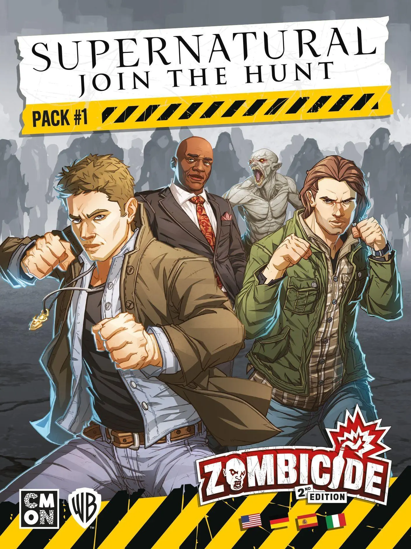 Cover: 889696016041 | Zombicide 2. Edition - Supernatural: Join the Hunt Pack 1 | Cmon