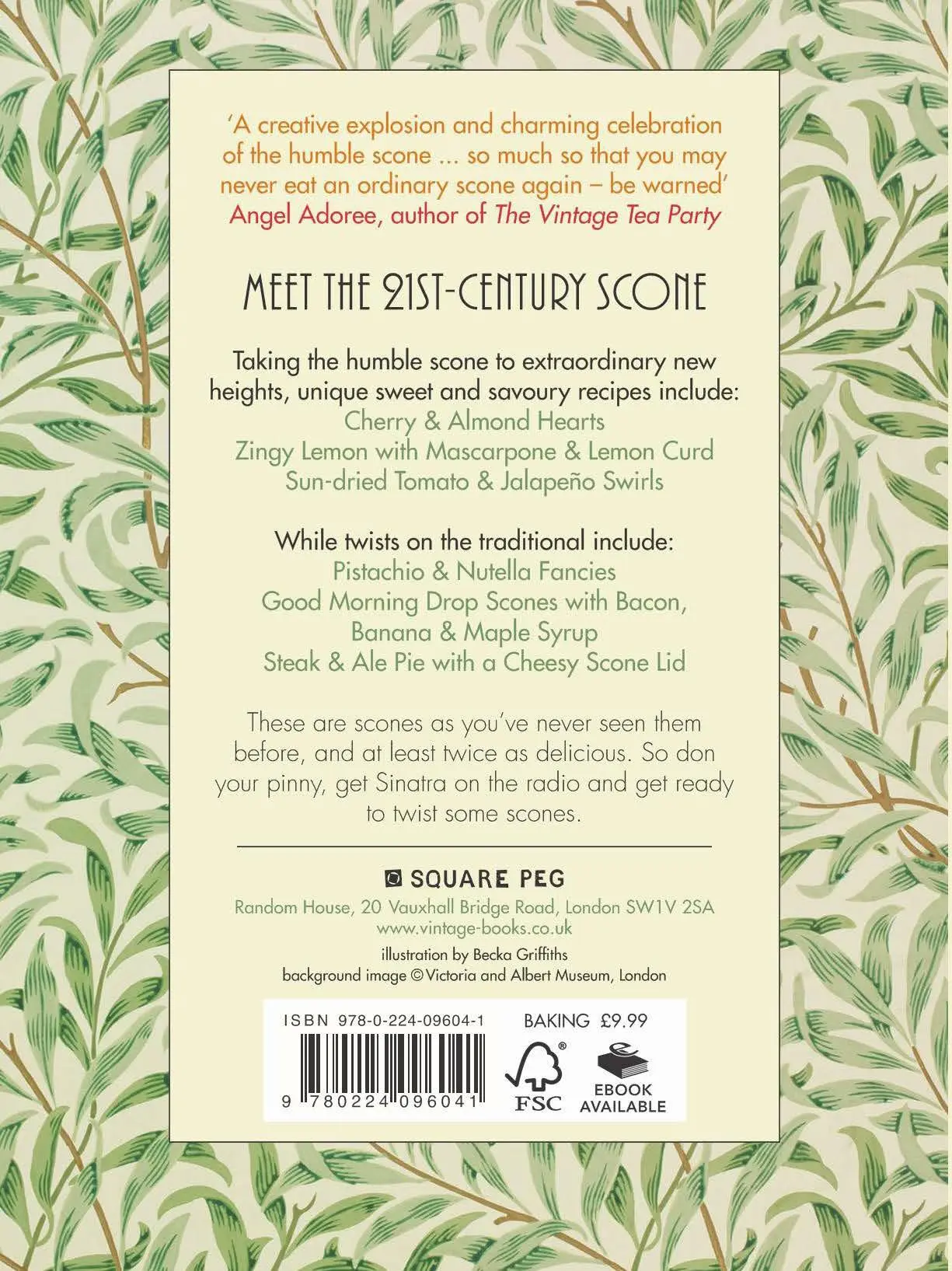 Rückseite: 9780224096041 | Little Book of Scones | Liam D'Arcy (u. a.) | Buch | Gebunden | 2013