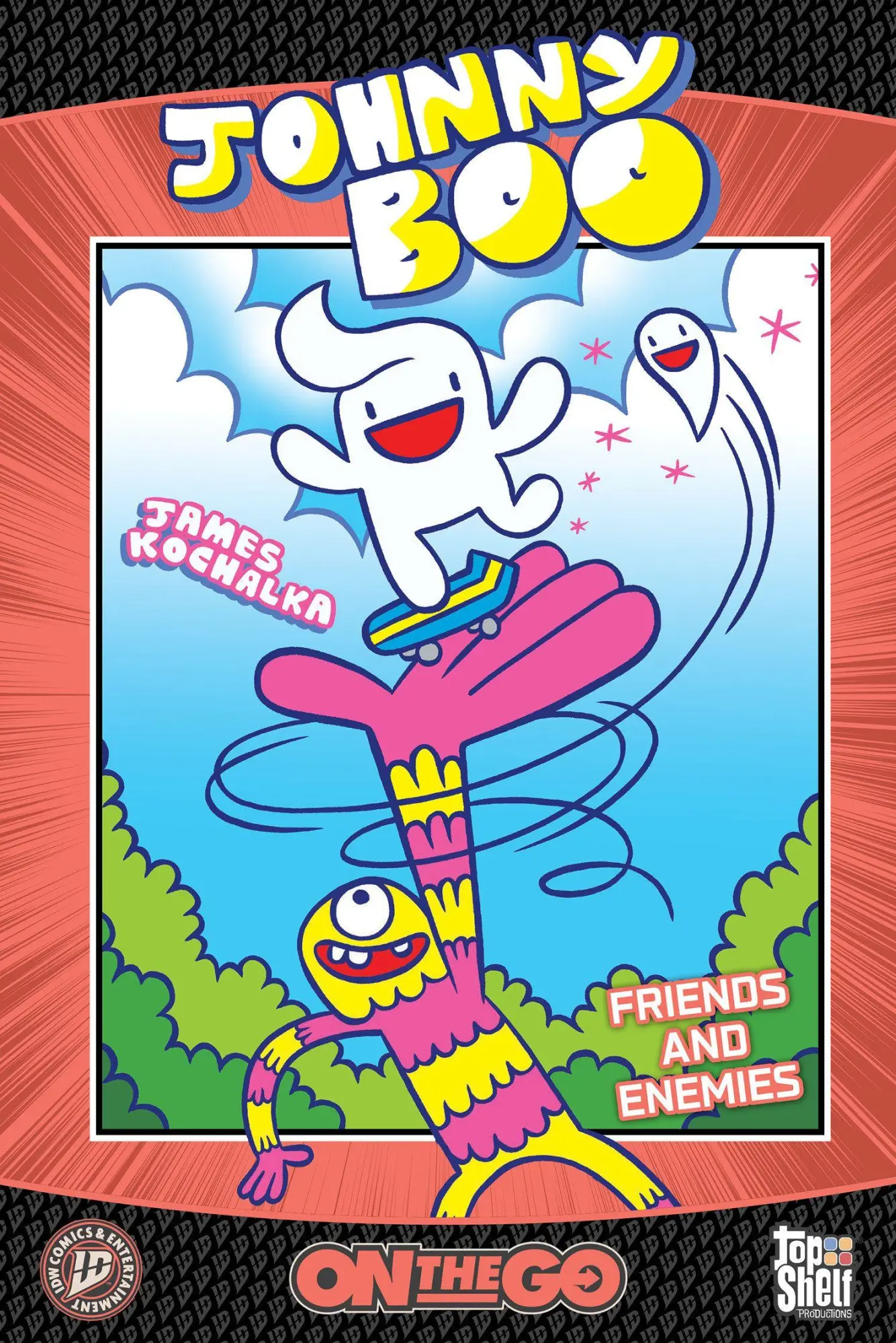 Cover: 9781603096041 | Johnny Boo: On the Go--Friends and Enemies | James Kochalka | Buch