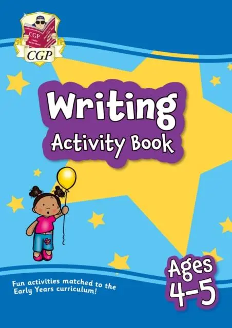 Cover: 9781789086041 | Writing Activity Book for Ages 4-5 (Reception) | Cgp Books | Buch
