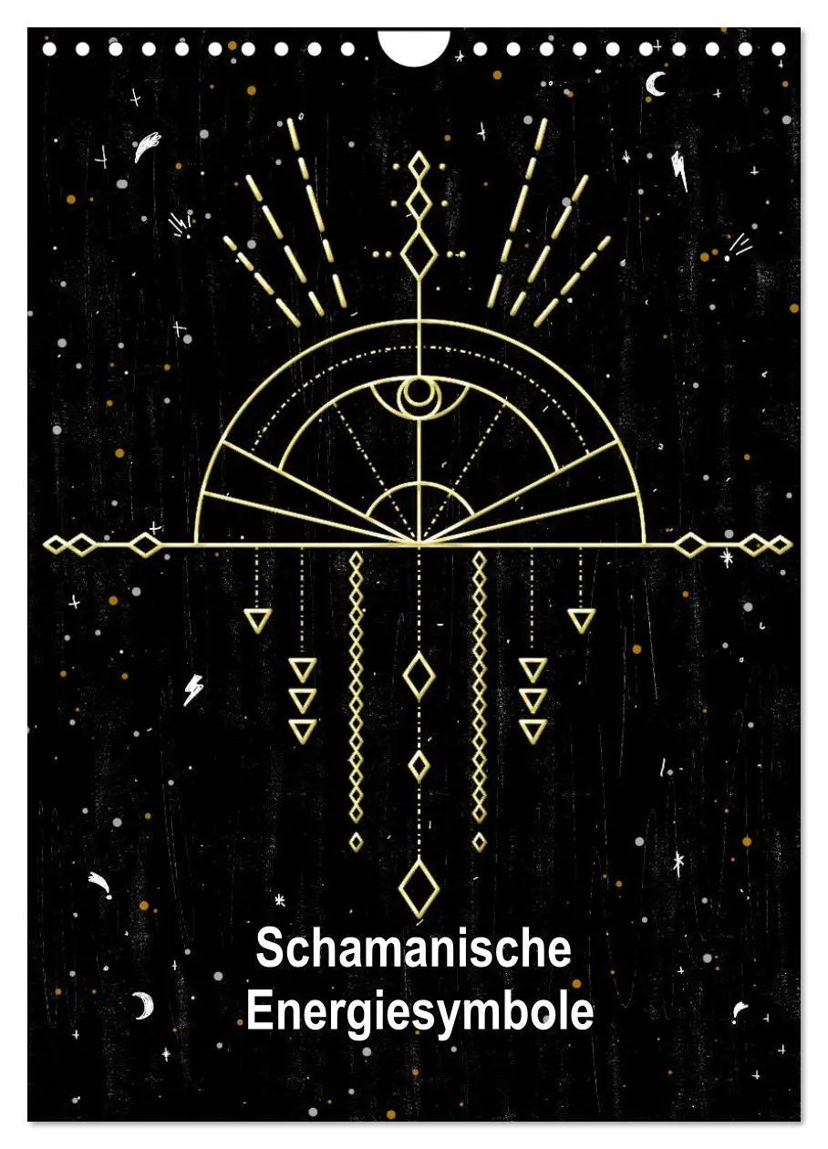 Cover: 9783516396041 | Schamanische Energiesymbole (Wandkalender 2026 DIN A4 hoch),...