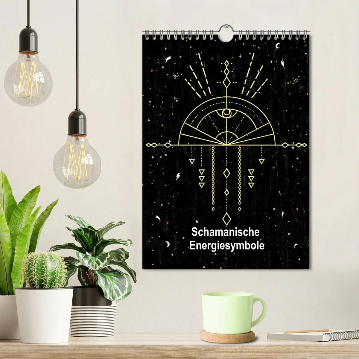 Bild: 9783516396041 | Schamanische Energiesymbole (Wandkalender 2026 DIN A4 hoch),...