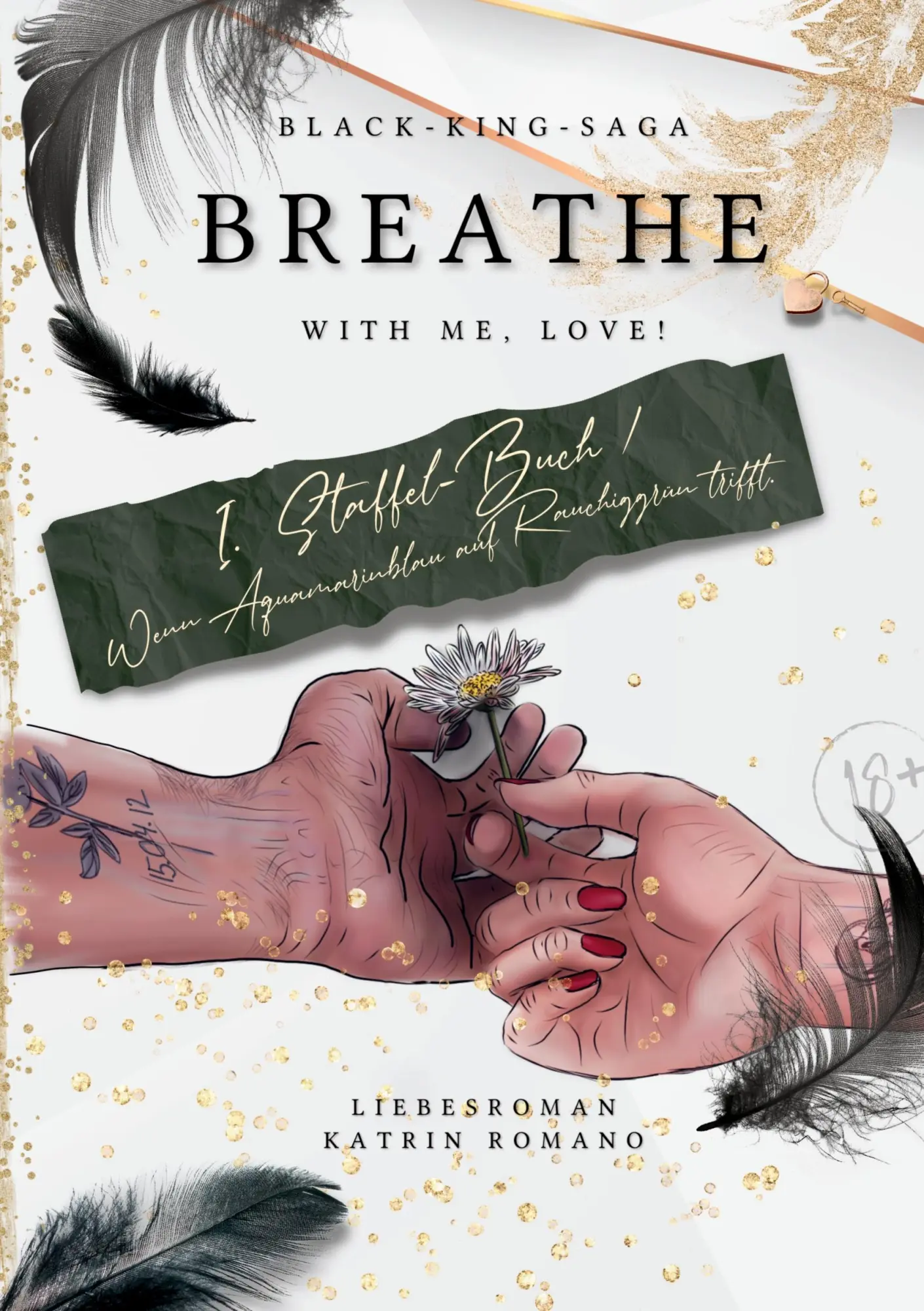 Cover: 9783347926141 | Breathe with me, love! | Wenn Aquamarinblau auf Rauchiggrün trifft.