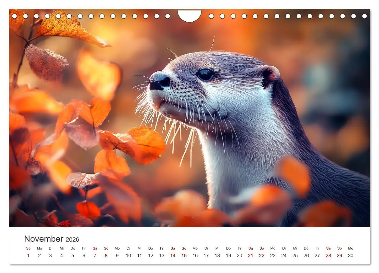 Bild: 9783457296141 | Wächter des Flusses - Ein Jahr mit Fischottern (Wandkalender 2026...