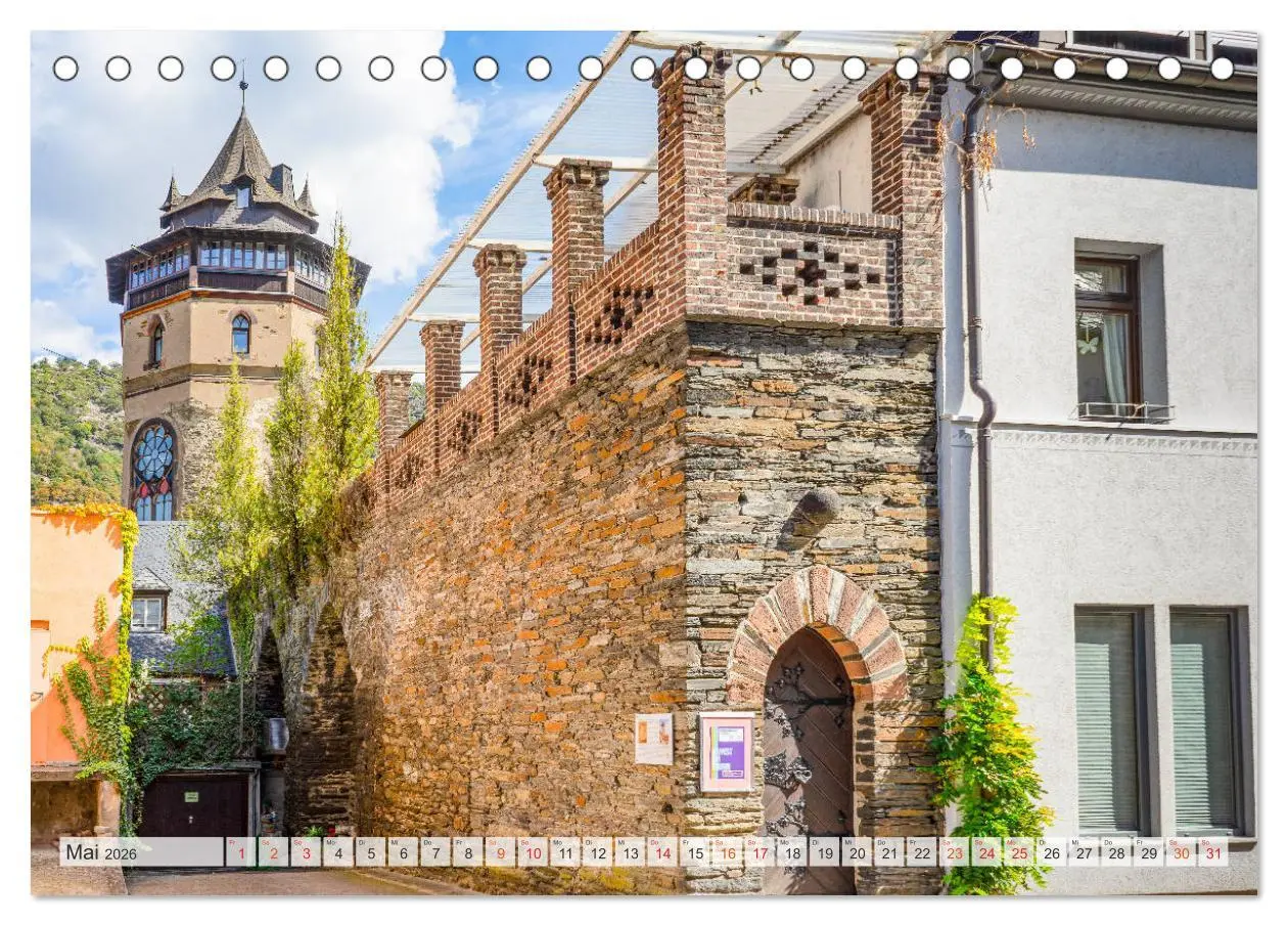 Bild: 9783457746141 | Oberwesel Impressionen (Tischkalender 2026 DIN A5 quer), CALVENDO...
