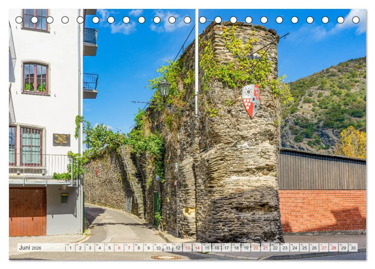 Bild: 9783457746141 | Oberwesel Impressionen (Tischkalender 2026 DIN A5 quer), CALVENDO...