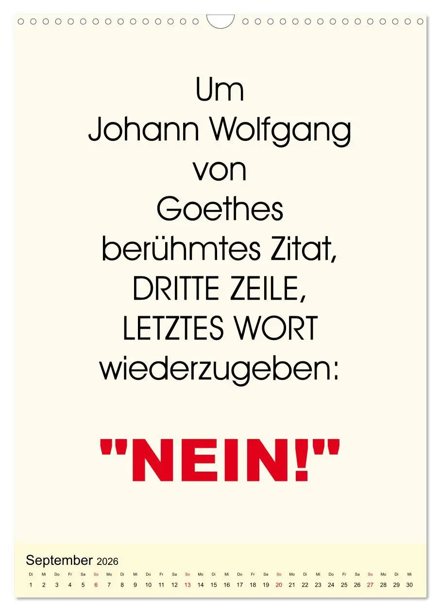 Bild: 9783516386141 | Sprüche-Kalender. Lustiges für die Familie! (Wandkalender 2026 DIN...