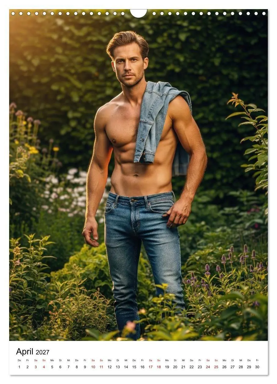 Bild: 9783516836141 | Viel Vergnügen - Athletische Männer Edition (Wandkalender 2027 DIN...