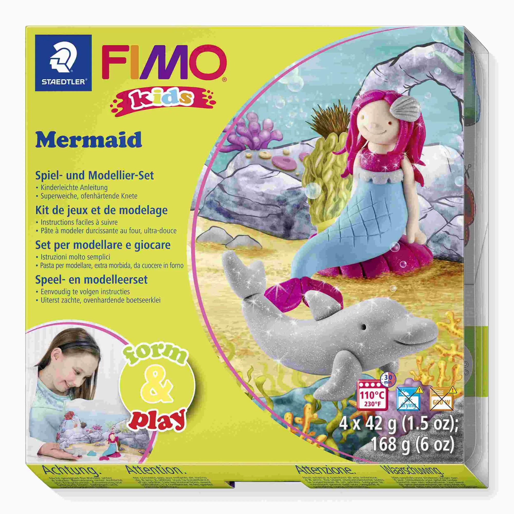 Cover: 4007817806241 | STAEDTLER FIMO® Kids form&amp;play Mermaid | STAEDTLER FIMO Kids | 2019
