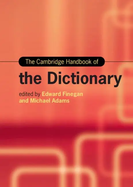 Cover: 9781108836241 | The Cambridge Handbook of the Dictionary | Edward Finegan (u. a.)