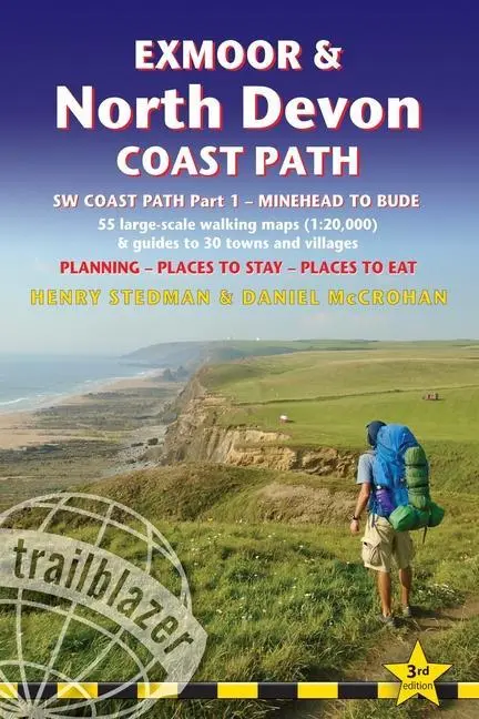 Cover: 9781912716241 | Exmoor &amp; North Devon Coast Path | Henry Stedman (u. a.) | Taschenbuch